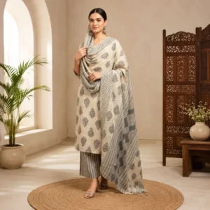 Elegant Printed Unstitched Suit Set
